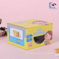 custom Chinese noodle packaging paper boxes with window